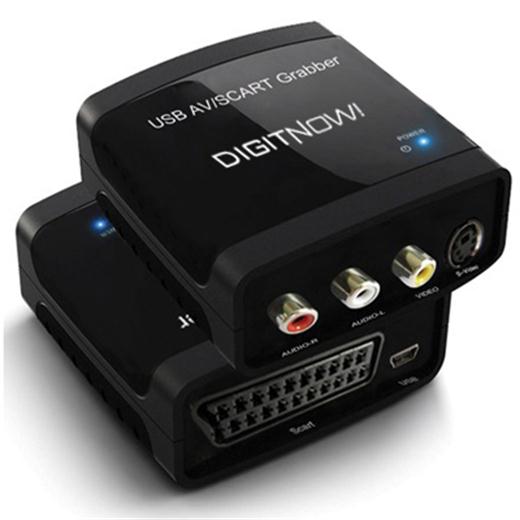 DIGITNOW USB Video Grabber Adapter - Audio and video / Scart Grabber for video scanning