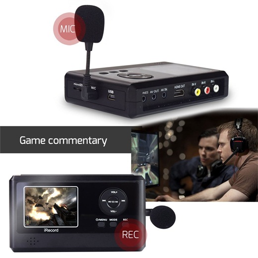 DIGITNOW Personal Media&Digital Converter.Transferring Device to Capture Video from VCR's,VHS Tapes,Hi8,Camcorder,DVD,TV BOX and Gaming Systems,etc Via MIC&3.5mm AV in.Digitize Videos to Memory Car