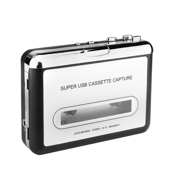 DIGITNOW Cassette Tape To MP3 CD Converter Via USB,Portable USB Cassette Tape Player Capture MP3 Audio Music,Compatible With Laptop and Personal Computer,Convert Walkman Tape Cassette To MP3 Format
