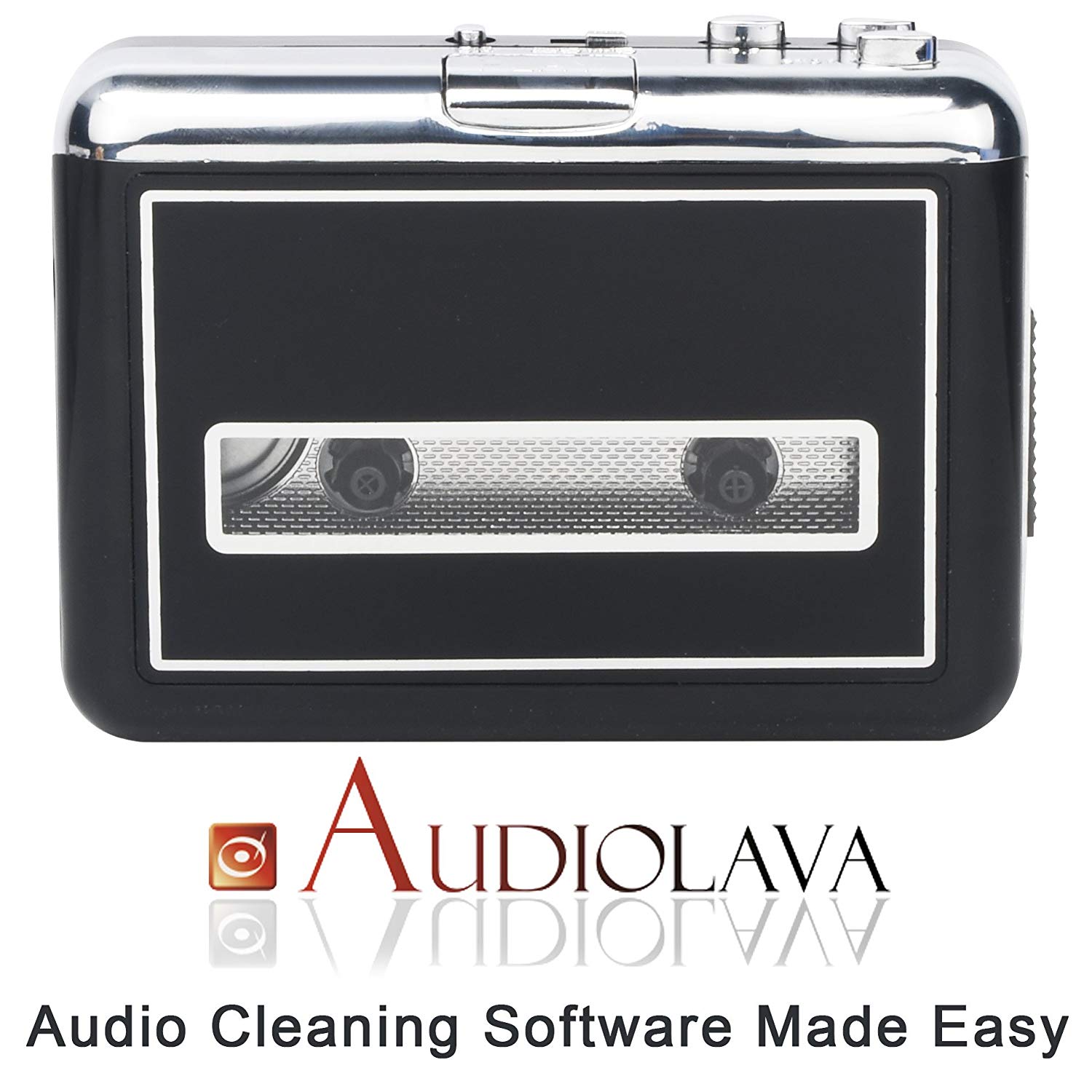 Portable Cassette Player Converter Converts Tapes to Digital MP3 Walkman Player with New Upgrade Convenient Software AudioLAVA 