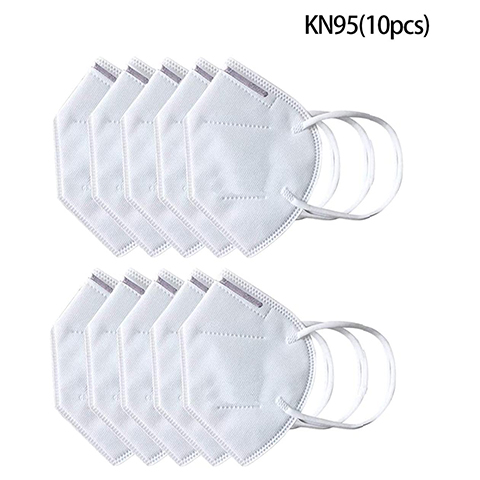 10 PCS KN95 Face Mask Mouth Cover 