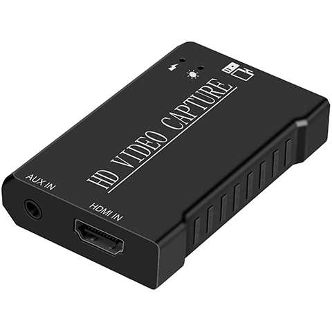 Rybozen Audio Video Capture Cards HDMI to USB 2.0, Full HD 1080P 30FPS for Game Recording, Live Streaming Broadcasting
