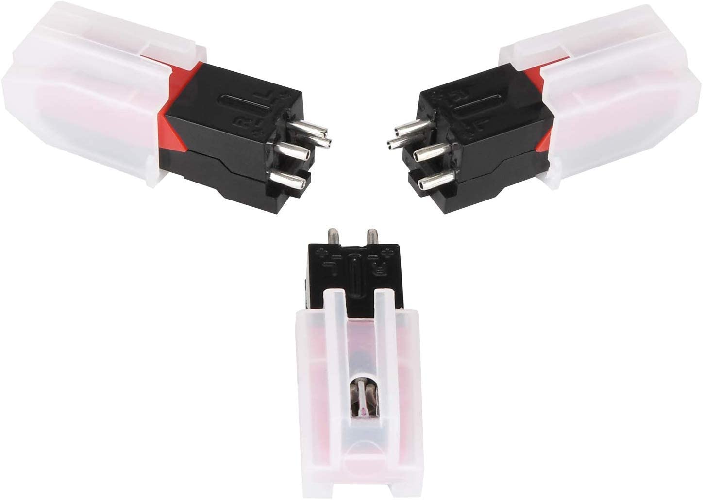 DIGITNOW! Vinyl Turntable Cartridge with Needle Stylus for Vintage LP for Record Player - 3 Pack