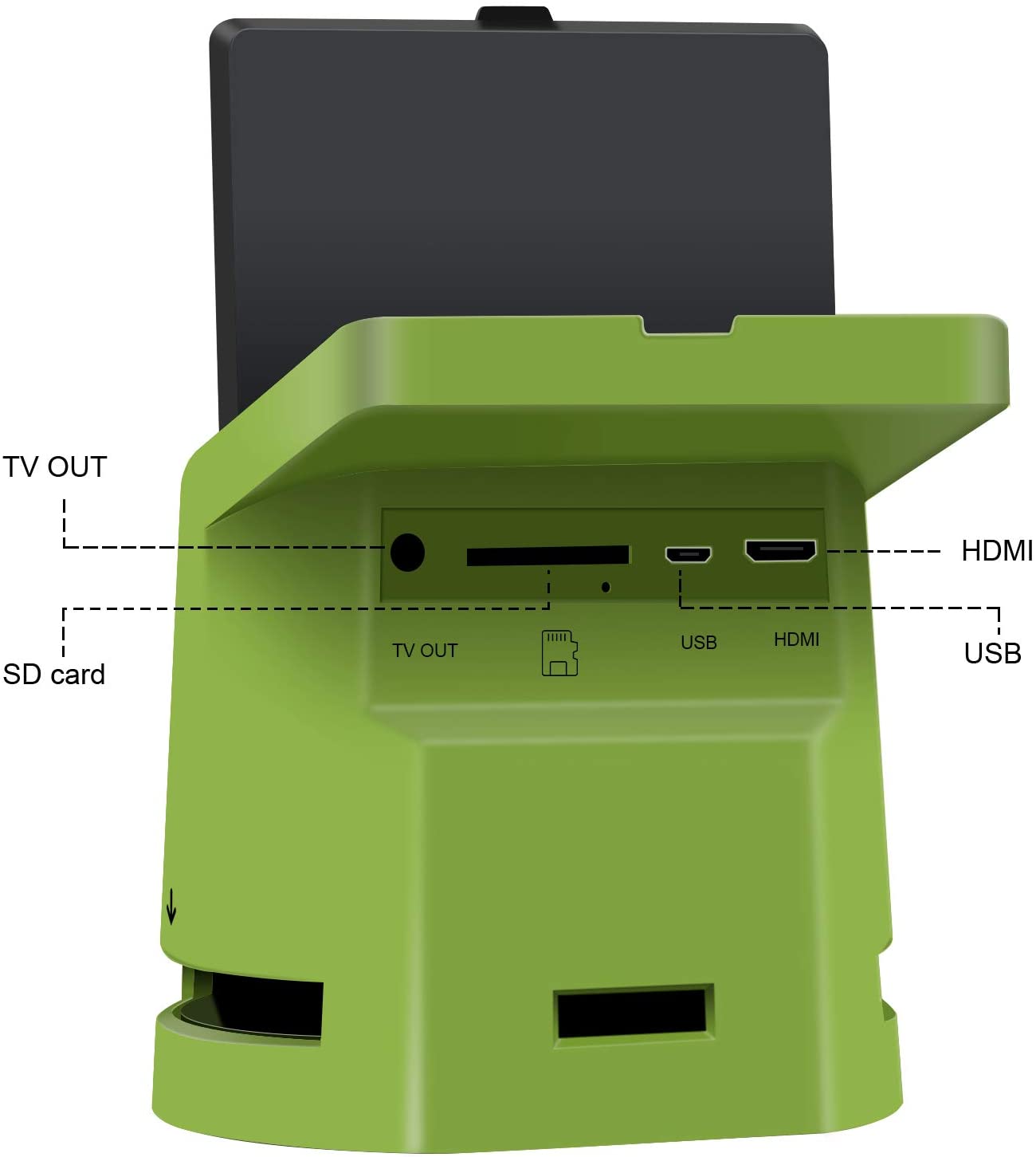 DIGITNOW Digital Film Scanner with 22MP, Converts 35mm, 126, 110, Super 8 Films, Slides, Negatives to JPEG, Tilt-Up 3.5" LCD, Transfer Pictures to Phones Via WiFi Connection, TV&HDMI, MAC and PC Co