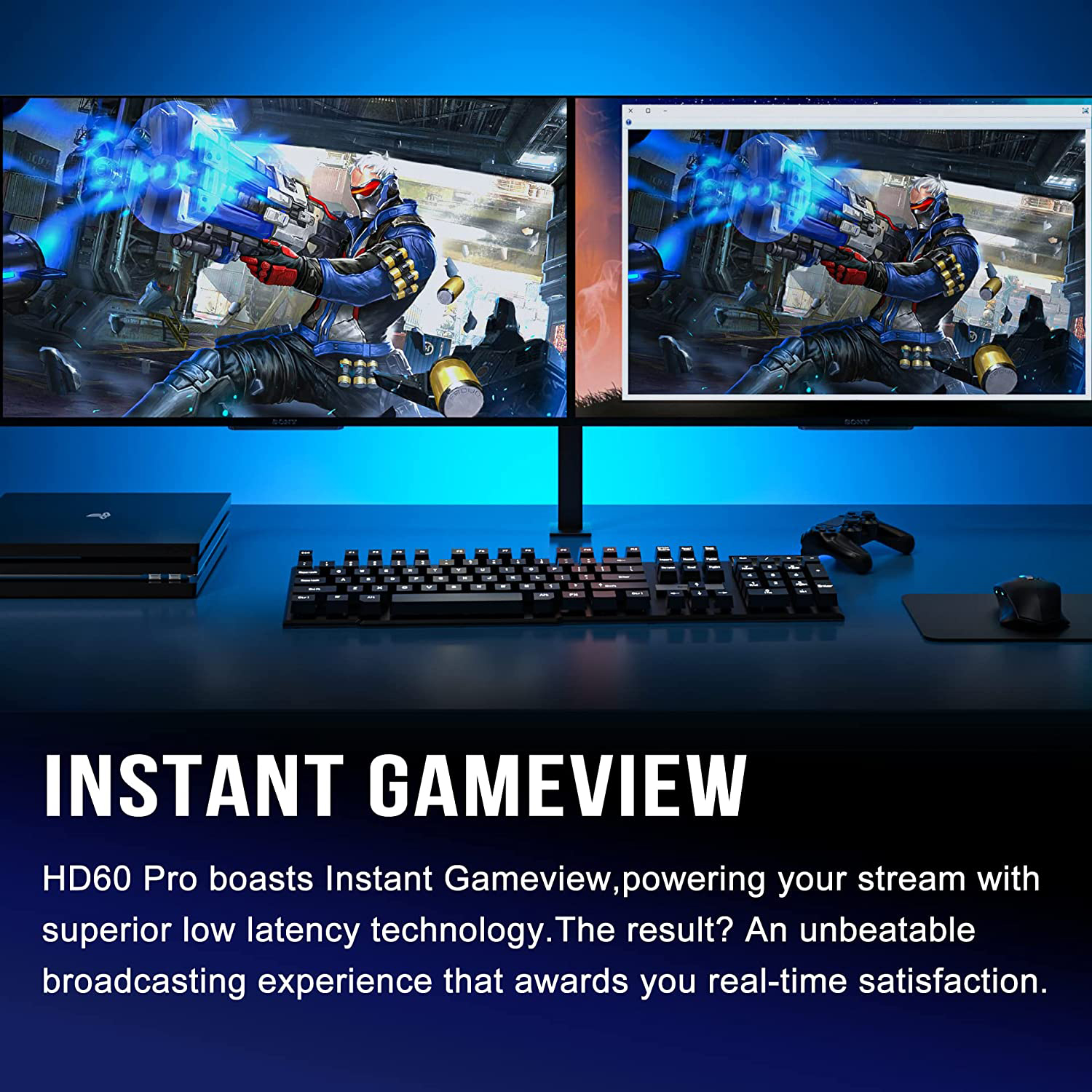 DIGITNOW PCIe Capture Card 4Kp60 - Live Gamer 4K Video Capture Card with HDMI Input/Output, Ultra-Low Latency for Streaming and Recording Nintendo Switch, PS5, PS4, Xbox Series X/S, Xbox One X