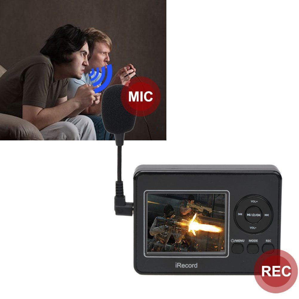 DIGITNOW Video to Digital Converter , Standalone Media AV Recorder and Player with Microphone LCD Display,Capture & Record Analog Videos to DVD and TF Card