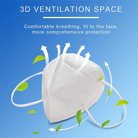 10 PCS KN95 Face Mask Mouth Cover 