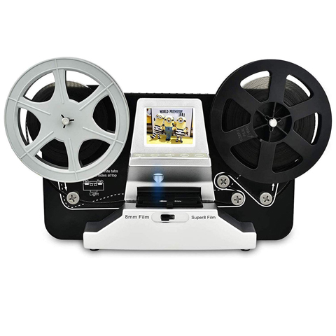 8mm & Super 8 Reels to Digital MovieMaker Film Scanner Converter, Pro Film  Digitizer Machine with