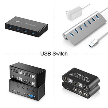  KVM Switches & Hubs