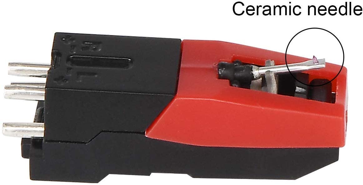 DIGITNOW! Vinyl Turntable Cartridge with Needle Stylus for Vintage LP for Record Player - 3 Pack
