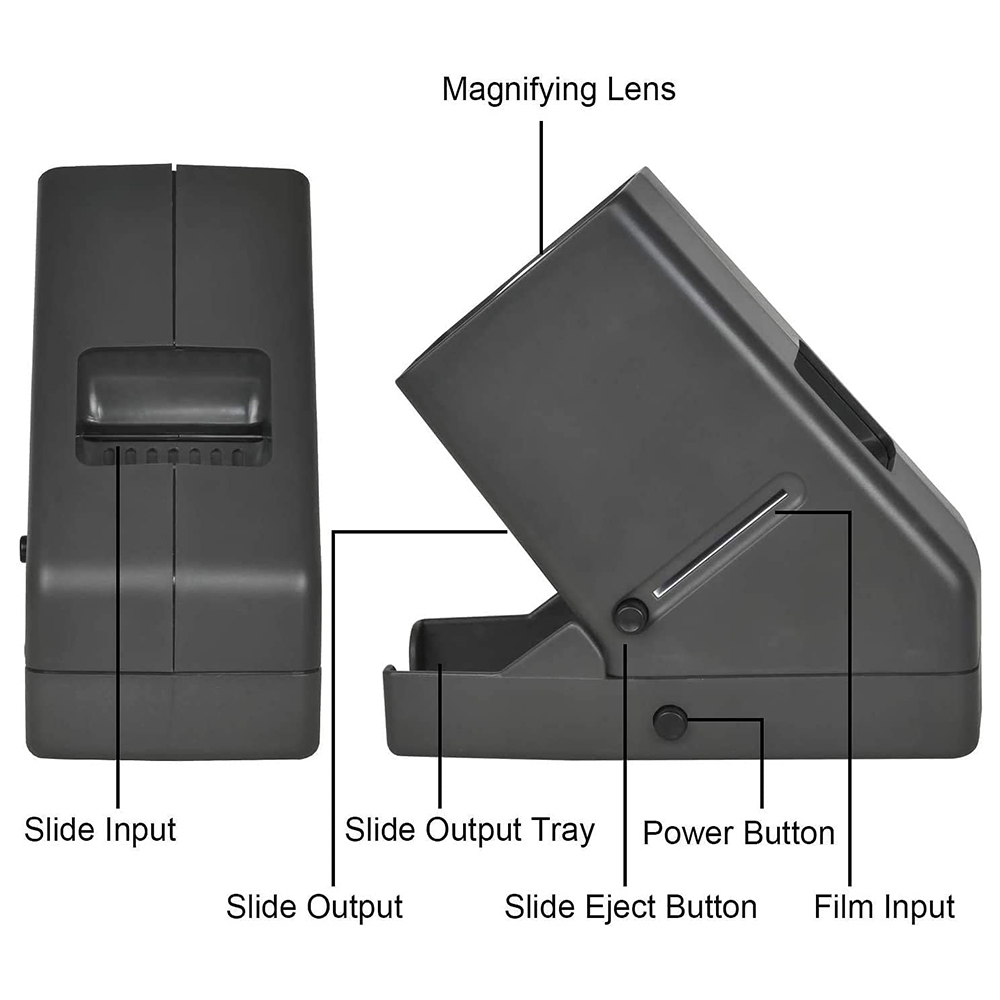 35mm Portable LED Negative Slide Viewer