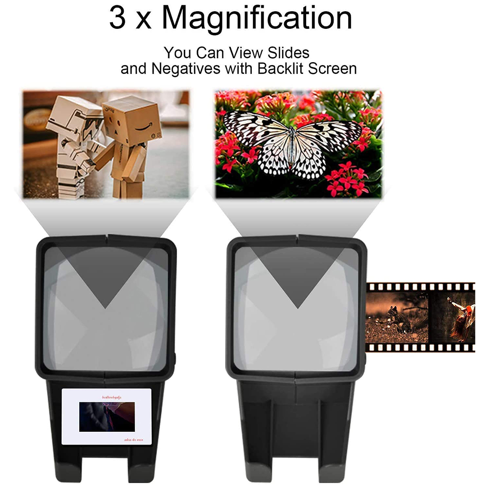 35mm Portable LED Negative Slide Viewer