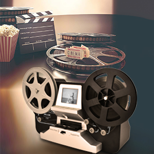 DIGITNOW 8mm & Super 8 Reels to Digital MovieMaker Film Sanner