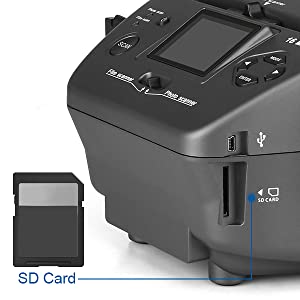 16MP Digital Film Scanner, Scanner Diapositives, Multi-Scanner pour Photos,  Diapositives et négatifs, Conversion de Diapositives et de négatifs au  Format numérique, écran LCD 2,4 en destockage et reconditionné chez  DealBurn