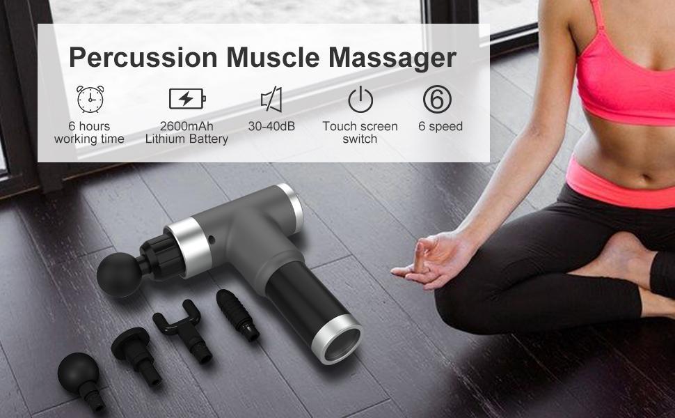 Cotsoco Massage Gun for Neck and Back,Portable Handheld Muscle